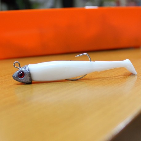 Swat Shad 7 cm 5 gr White