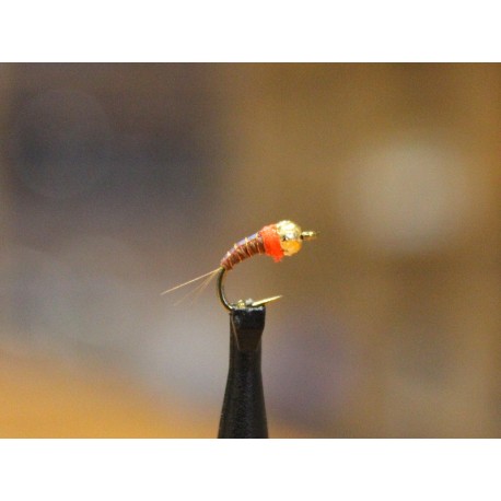 MICRO Nymph  Brown/Orange- 4 бр.