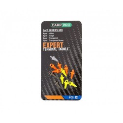 BAIT SCREWS MIX COLOUR x 12pcs (CP3338C)