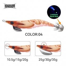 Калмариера Kingdom Squid Jig Plastic 15 gr col. 04