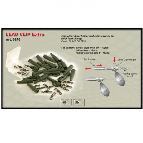 Lead Clip Extra Art 9876