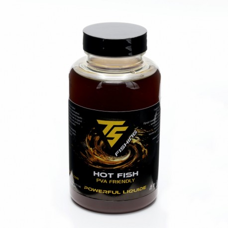 TS Fishing Powerful Liquide, Hot Fish 250ml