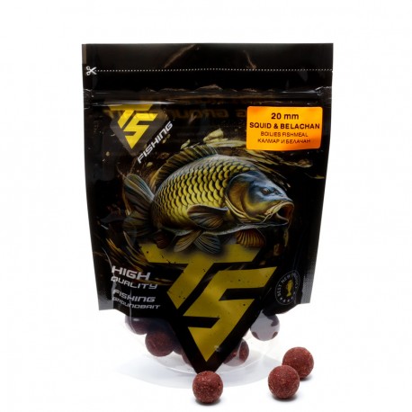 Протеинови топчета TS fishing BOILIES GROUNDBAIT PRO Series, Squid & Belachan 20mm