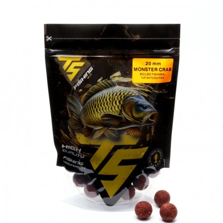 Протеинови топчета TS fishing BOILIES GROUNDBAIT PRO Series, Monster Crab 20mm