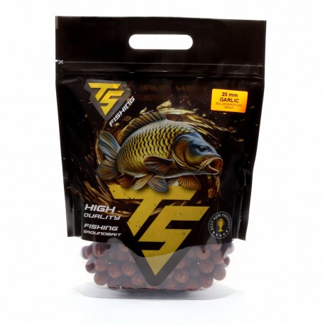 TS fishing BOILIES GROUNDBAIT 2.5 kg, GARLIC 20mm