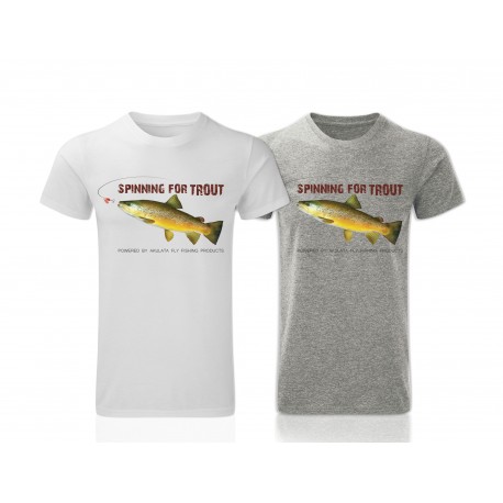 Spinning For Тrout T-Shirt